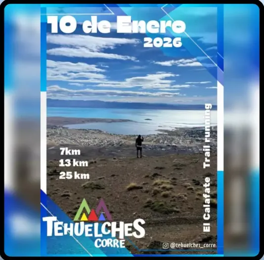 Tehuelche Corre Afiche 3era Edición 2026
