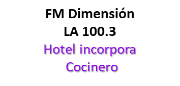 Hotel cocinero