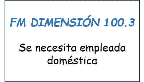 Empleada doméstica