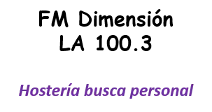 Hostería busca personal