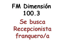 Recepcionista franquero-
