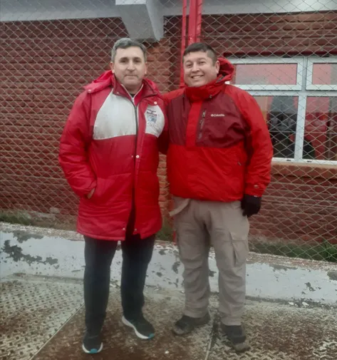 Martín Álvarez con Brandelero