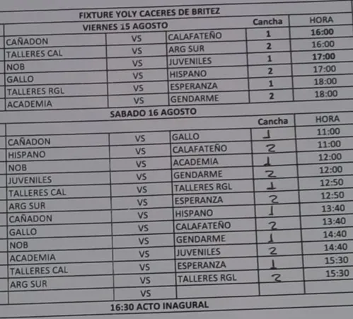 Futbol Suizo Programa de partidos