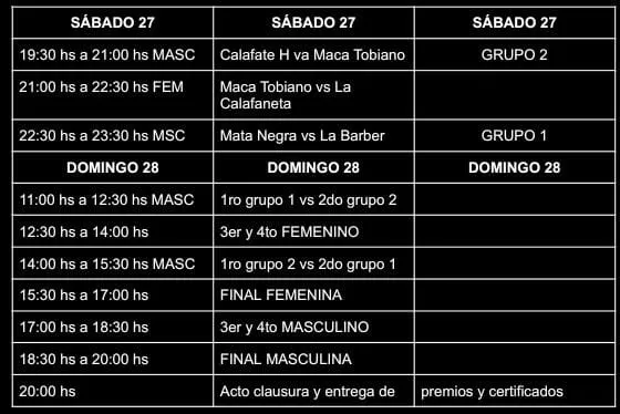handball programa