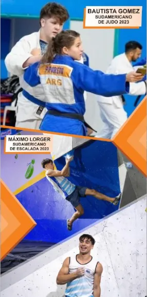 Bautista Gómez y Máximo Lorger banner