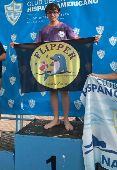 Francisco Pane Natación julio 2024