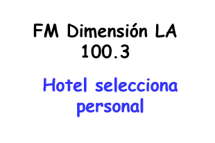 Hotel Personal generico