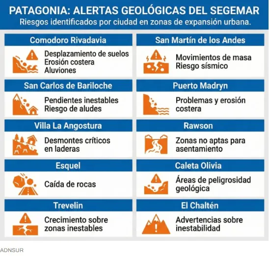 Patagonia Alertas Geologicos