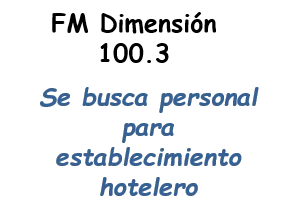 Personal Establecimiento hotelero