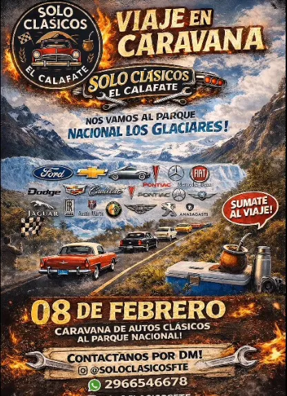 Solo Clásico El Calafate afiche