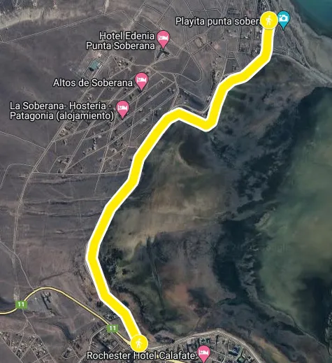 Mapa Pedestre Triatlón 2024