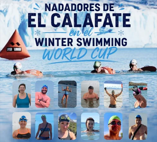 Nadadores de El Calafate en el Winter Swimming Worl Cup