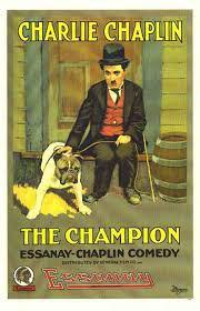 Afiche promocional The Champion Charlie Chaplin 1915