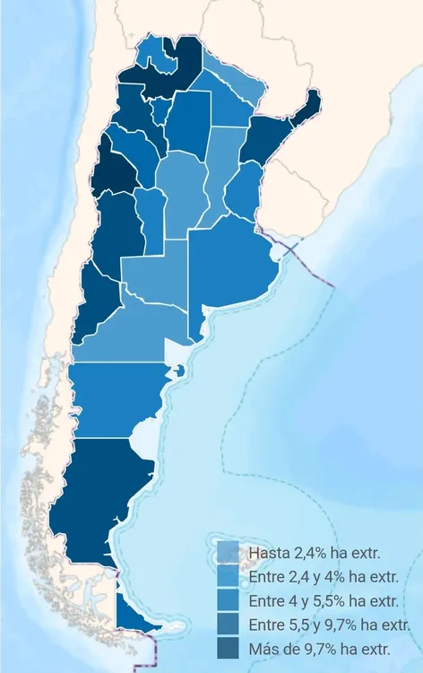 mapa provincias gobierno