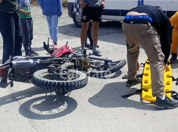 Choque moto ciro