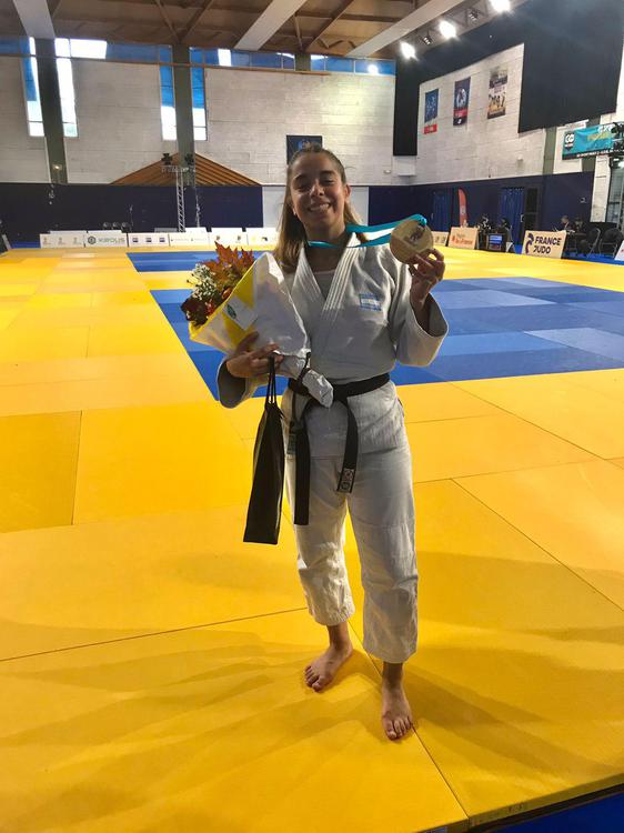 Valentina Bonfanti medalla de bronce francia