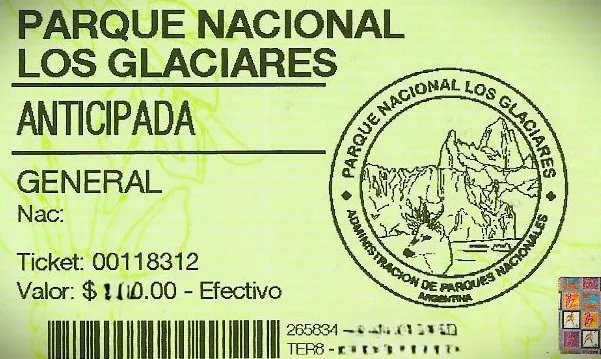 Entrada PN Los Glaciares