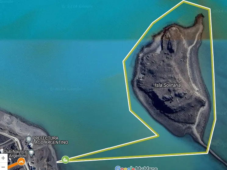 Mapa kayak Triatlon 2024