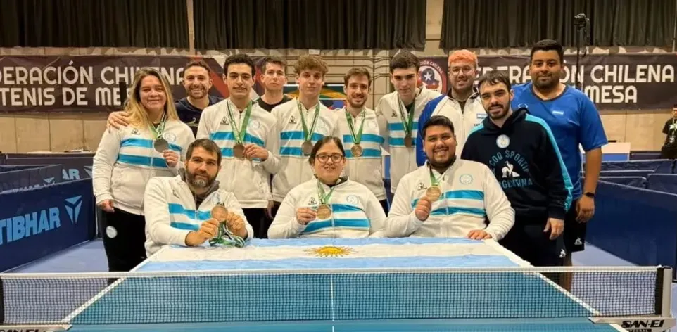 Tenis de Mesa Adaptado Rodrigo Delgadillo Chile junio 2025