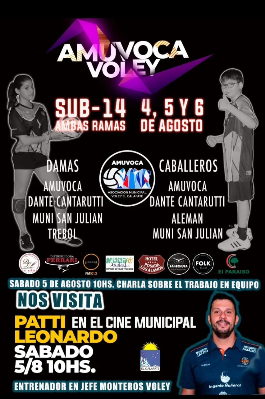 Voley Sub 14 Afiche