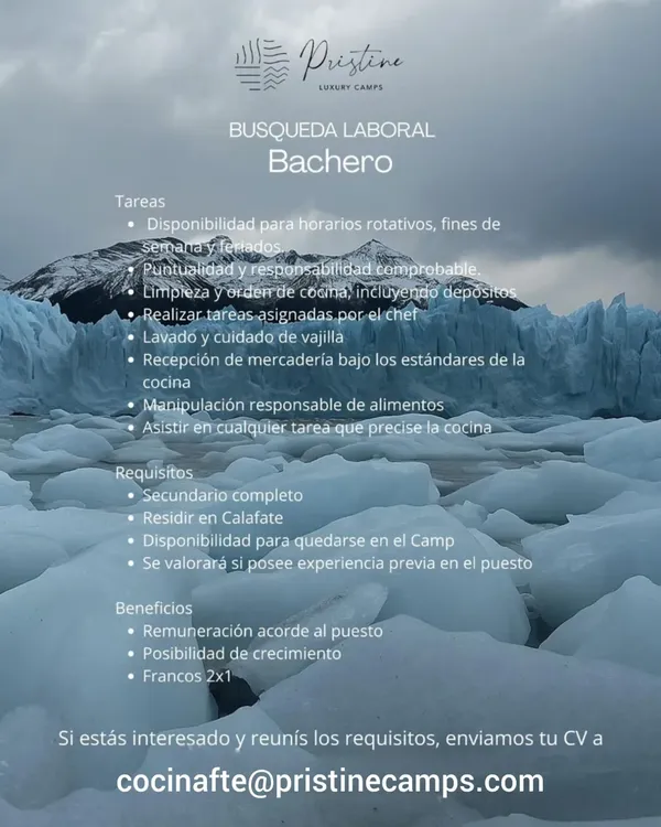 Pristine 2 Bachero 27 nov al 03 dic