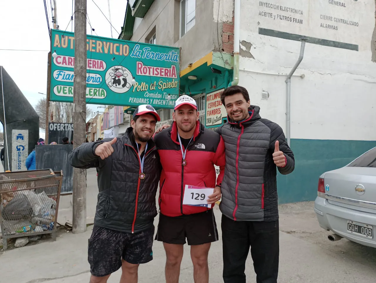 Atletas de El Calafate en Río Gallegos agosto 2023