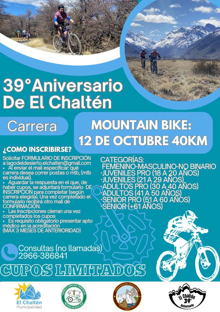 PLACA - insc mtb 39 aniv