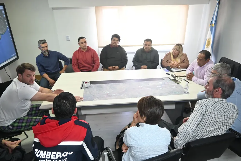 reunion bajada del rio santa cruz