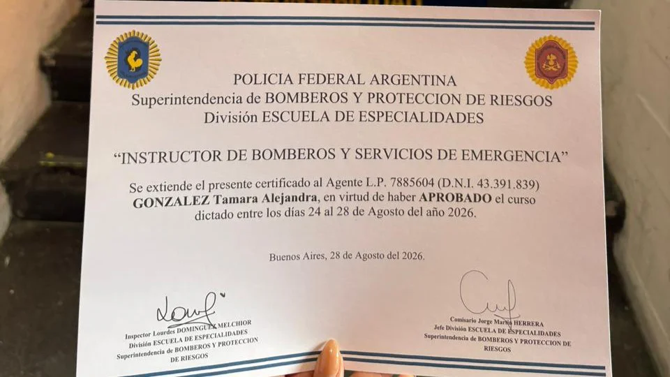 tamara Gonzalez diploma