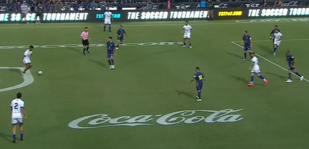 Pablo Alvarado con Atlético Madrid