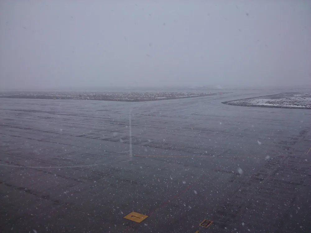 Niebla en aeropuerto