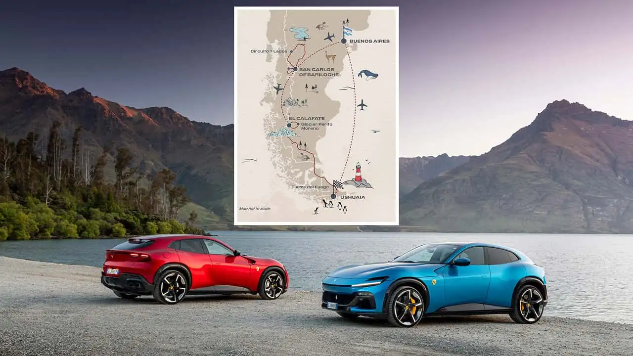 cavalcade-ferrari-patagonia-2025---itinerario