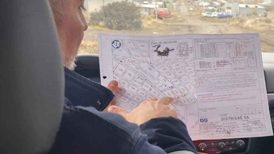 🏗️ El Calafate- recorrida por la futura obra de gas en el barrio Cerro CastilloEl presidente de