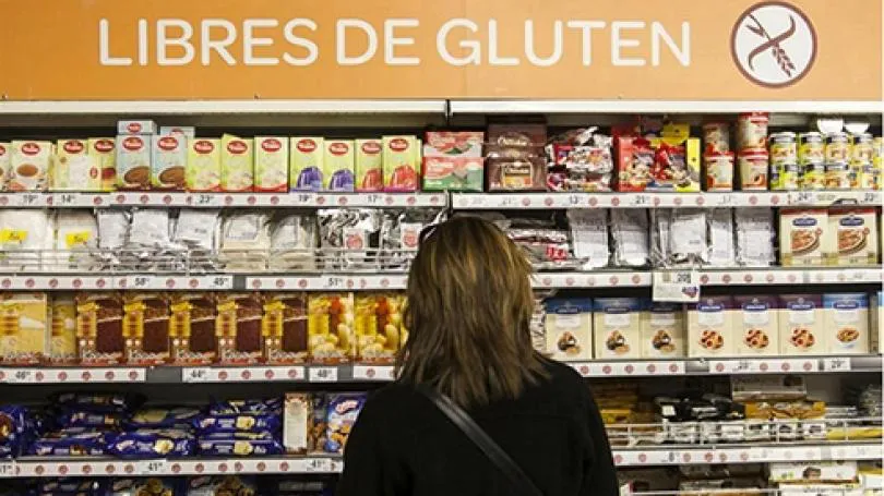 Alimentos sin gluten