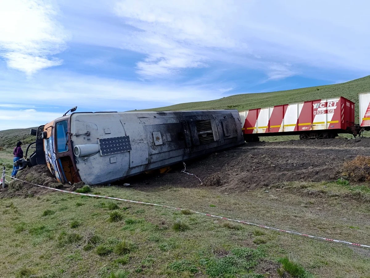 tren descarrilado