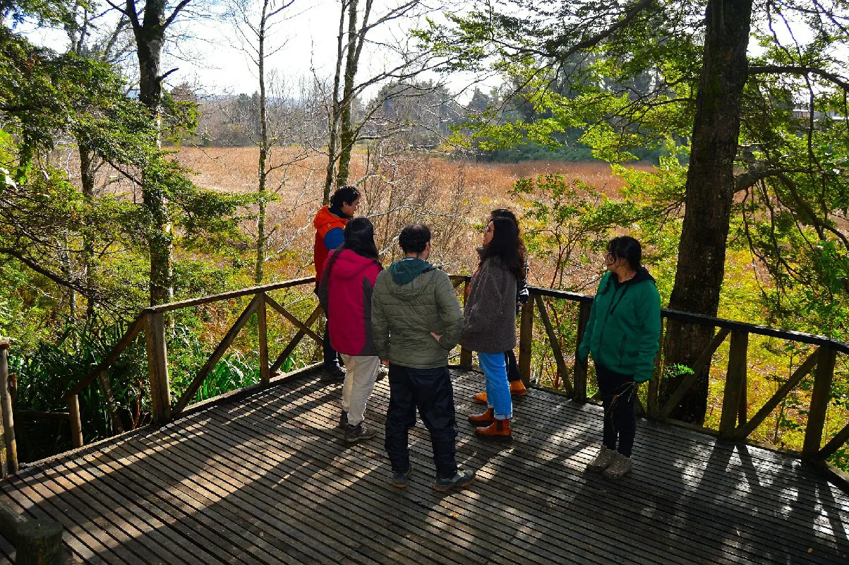 visitantes Parque Urbano El Bosque~2