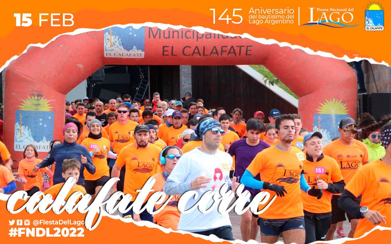Afiche El Calafate Corre