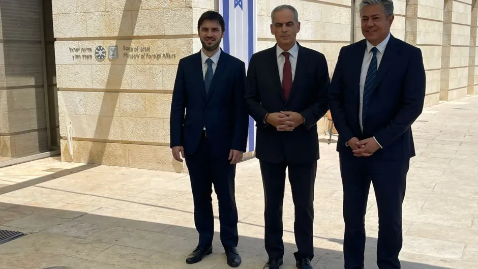 Gobernadores electos Chubut y Neuquén en Israel