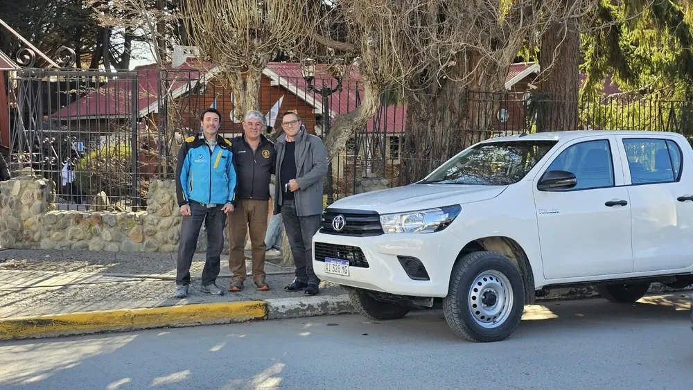 Camioneta donada