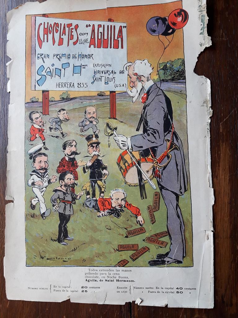 Caras y Caretas Contratapa 24 diciembre 1904 (1)