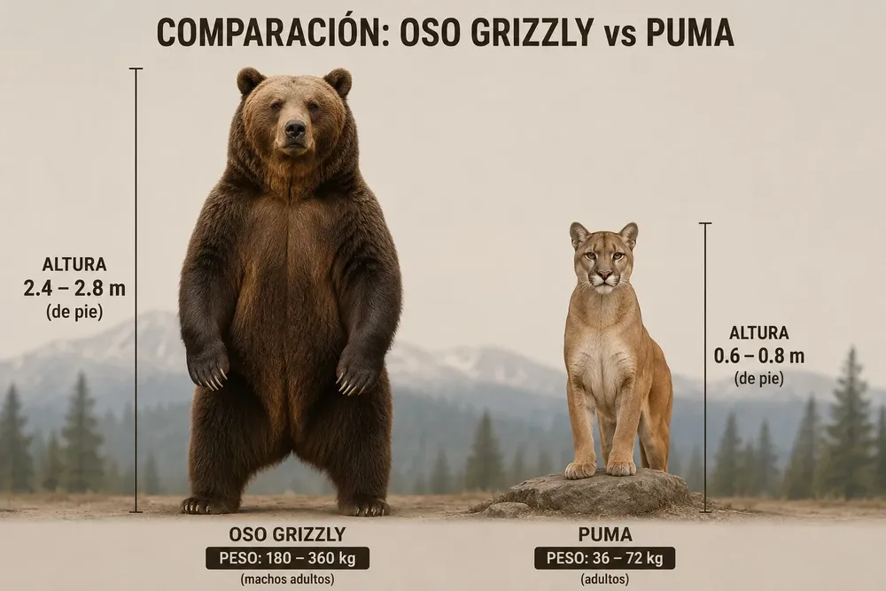 Oso y Puma