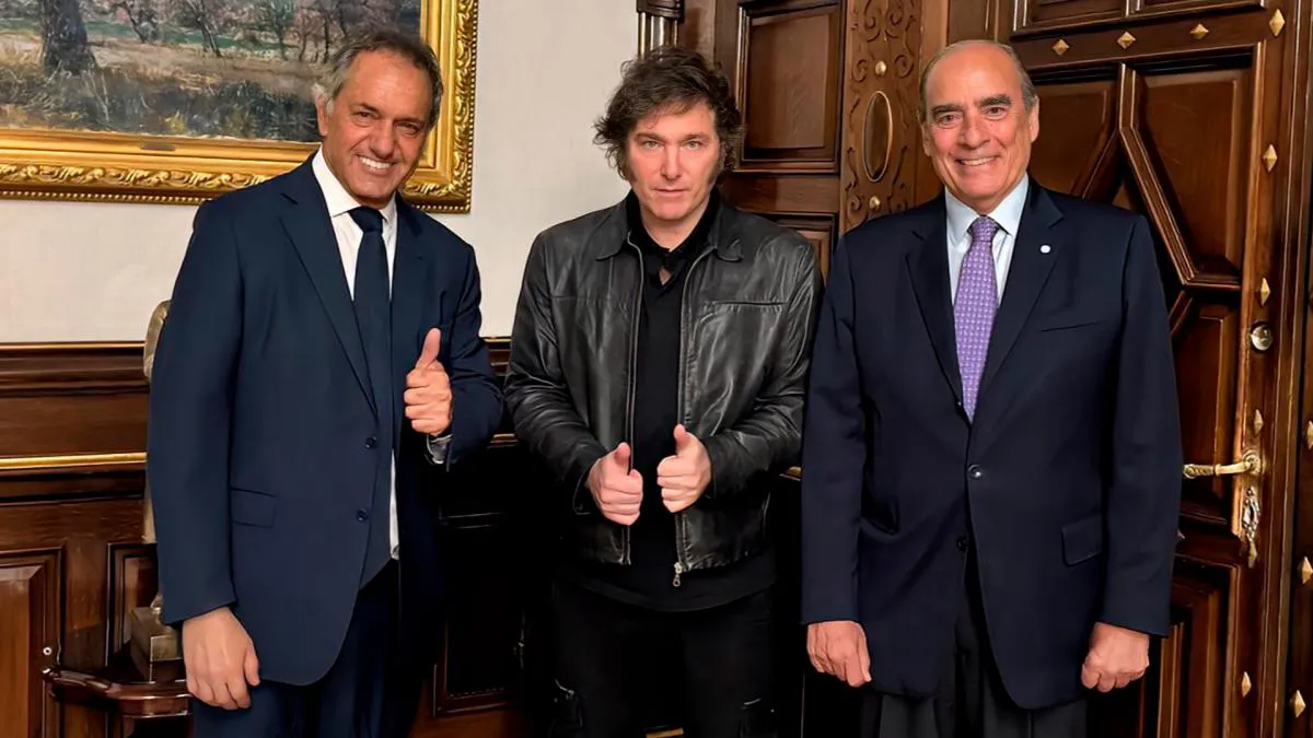 Scioli-Milei-Francos