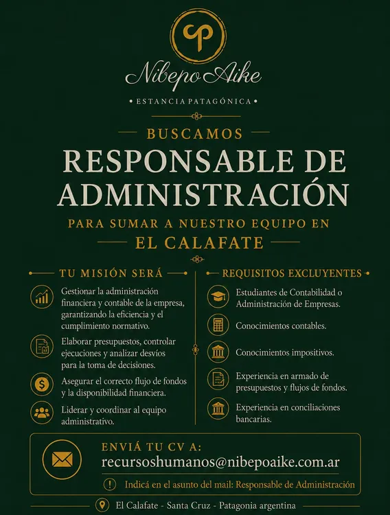 Nibepo Aike - Administarcion 18 al 21 ago