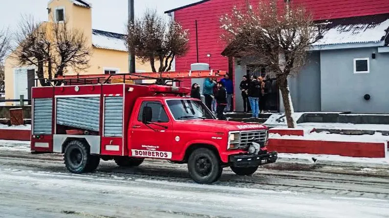 Pirncipio incendio Gimnasio Tres Lagos