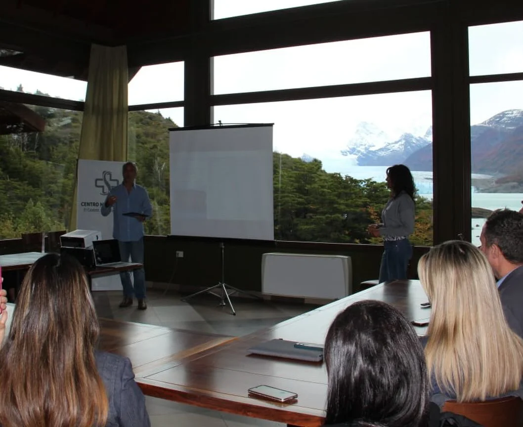 Un placer haber compartido con tantos colegas de Él Calafate. Gracias a mi amigo desde el CBC de (1)