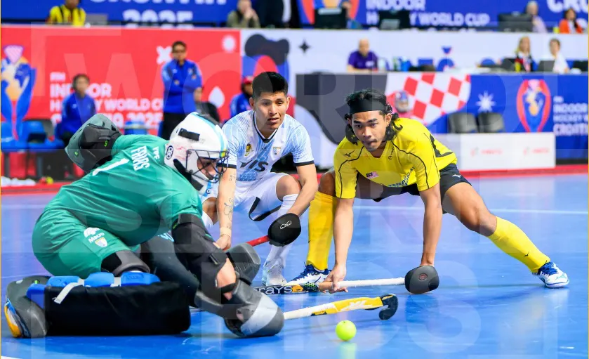 Hockey Pista con Malasia 2025 Choque 