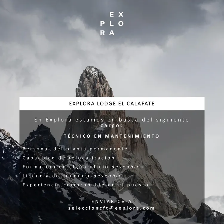Explora-Tec Mantenimiento 28 ago al 03 sep