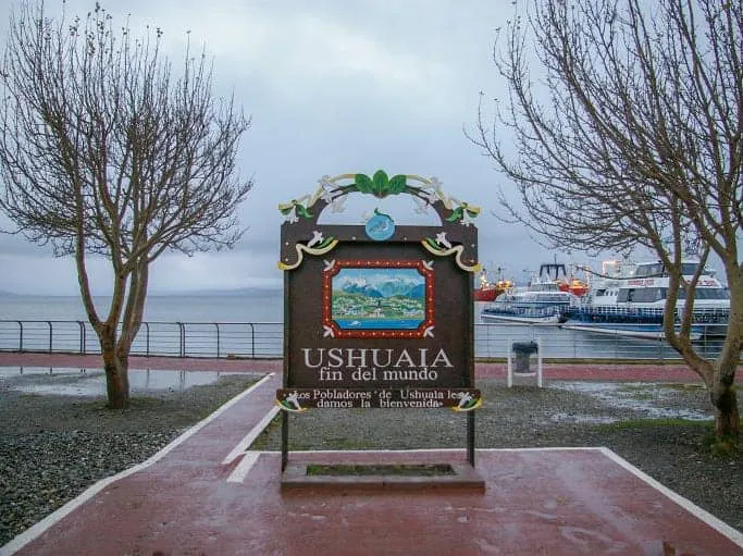 Cartel ushuaia