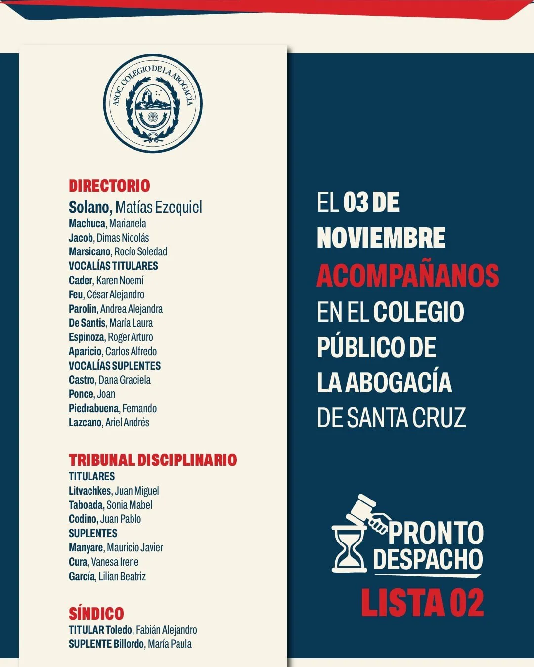 Lista pronto despacho