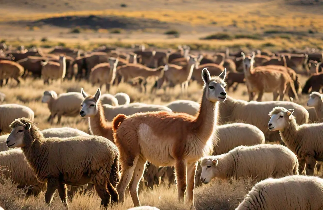 guanacos vejas